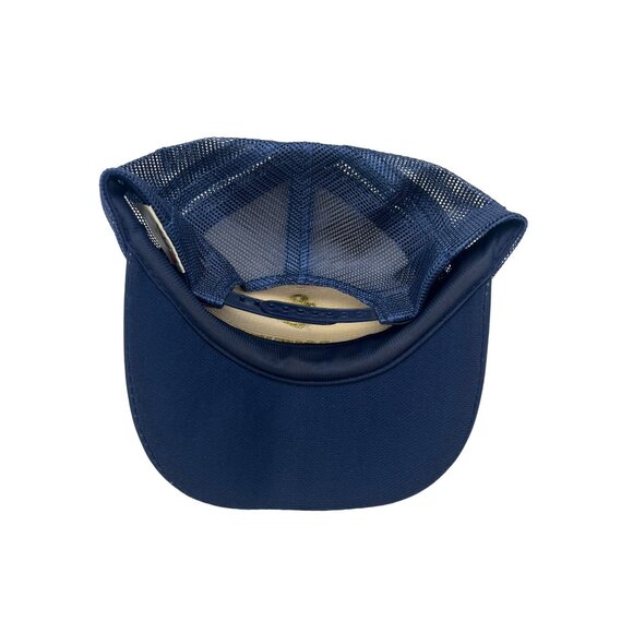 Vintage MS Southward Cruise Ship Hat Trucker Cap Navy Gold Embroidery NCL 1970s - Picture 2 of 6